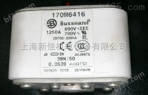原装170M1361美国BUSSMANN熔断器