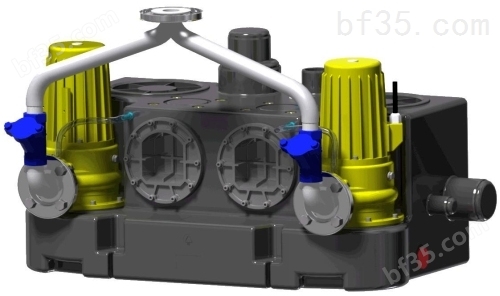 苏州德国*泽德切割功能双泵污水提升泵站系统 kompaktboy Doppel SE 71