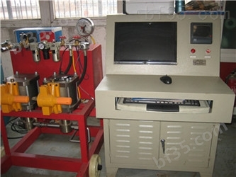 计算机控制高压测试系统 移动式试压装备 数字记录仪气动试压泵