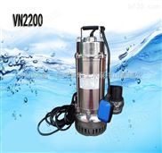 3寸管径不锈钢潜水泵 304/316材质VN2200F浮球自动型手提式2.2KW单相220V污水泵