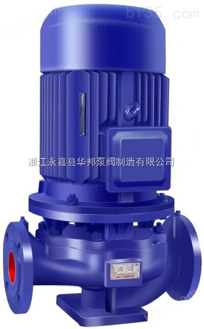 ISG型立式单级管道离心泵*