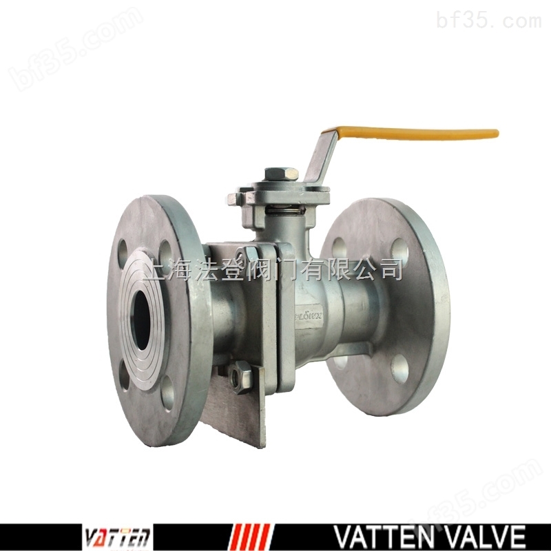 二片式手动法兰球阀-德国VATTEN品质-304不锈钢材质 厂家价格