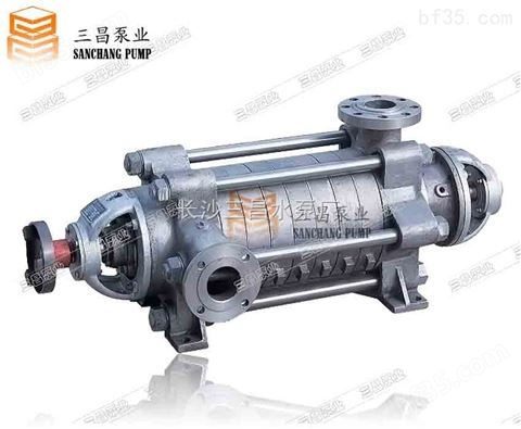 供应湖南D型不锈钢多级泵厂家,D6-25X10不锈钢多级泵流量参数,三昌水泵厂