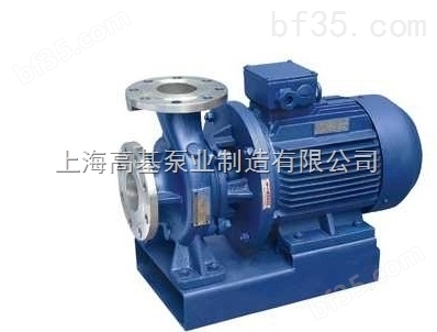 ISW80-160B上海卧式管道增压泵ISW型,卧式增压管道泵